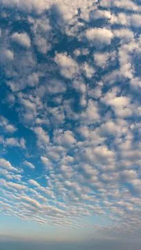 Fantastic soft thunderclouds, sky panorama Stock Photos