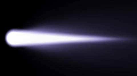 Fantastic space background with comet Stock Illustration