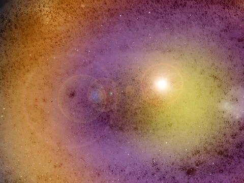 Fantastic space patterns Foto stock