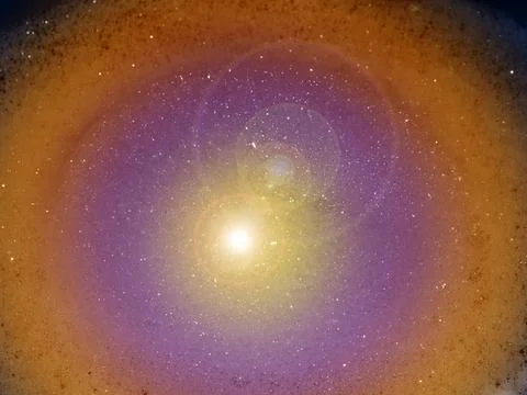 Fantastic space patterns Foto stock