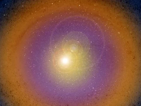 Fantastic space patterns Foto stock