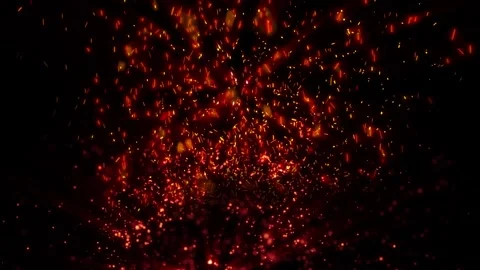 Fantastic sparks Stock Footage 283716314