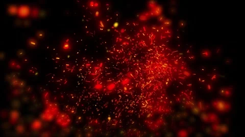 Fantastic sparks Stock Footage 303216545