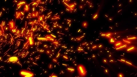 Fantastic sparks Stock Footage 303223771