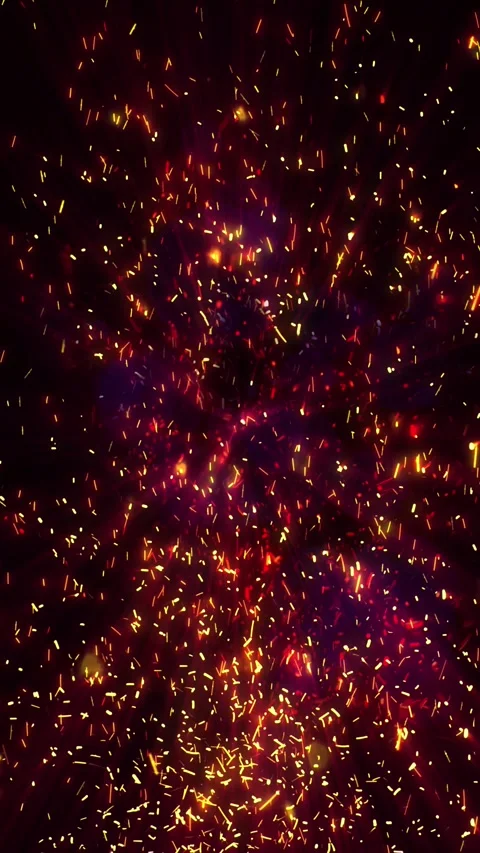 Fantastic sparks Stock Footage 303237822