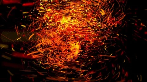 Fantastic sparks Stock Footage 303292203