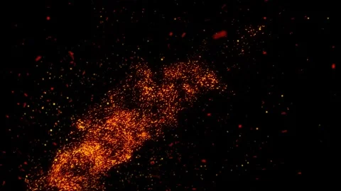 Fantastic sparks Stock Footage 303294582