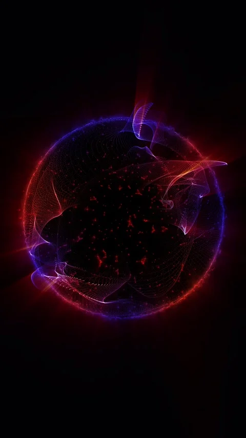 Fantastic sphere 2 Stock Footage 303215085