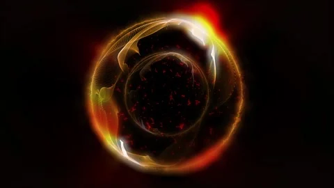 Fantastic sphere 2 Stock Footage 303215488