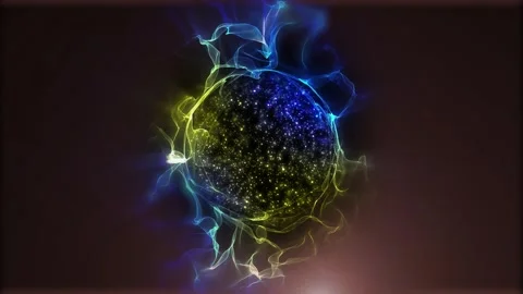 Fantastic sphere 2 Stock Footage 303215799