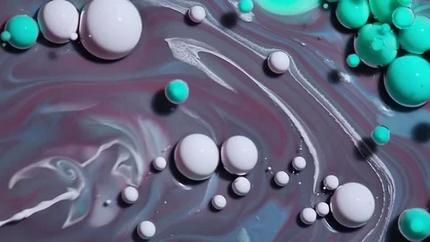 Fantastic structure of colorful bubbles. Stock Footage 81017185