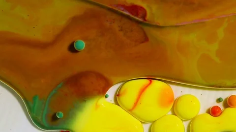Fantastic structure of colorful bubbles Stock-Footage 84886670