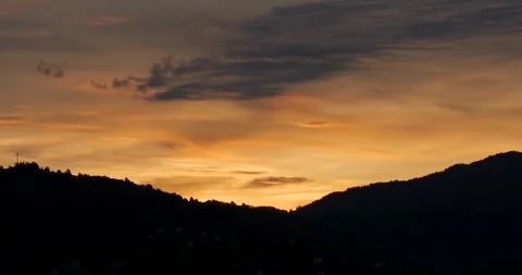 Fantastic Sunset Stock Footage 331715126