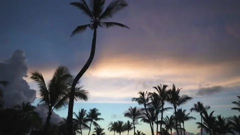 Fantastic sunset overlooking the ocean Stock Footage 179492107