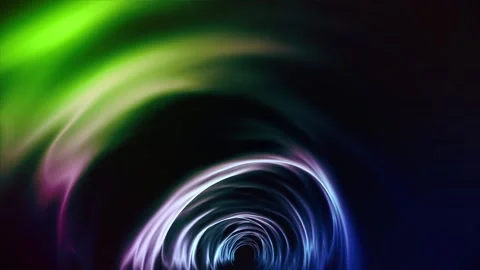 Fantastic tunnel from the energy field. Stock Footage 146769265