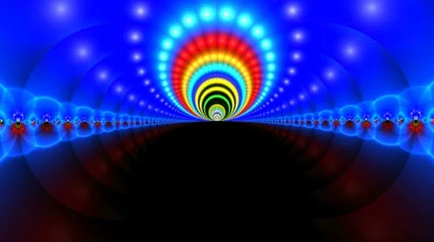 Fantastic tunnel Stock Footage 8638617