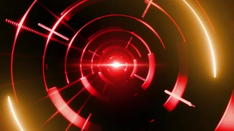 A Fantastic Tunnel Stock Footage 325601801