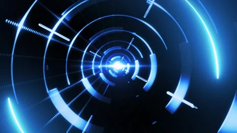 A Fantastic Tunnel Stock Footage 325603946
