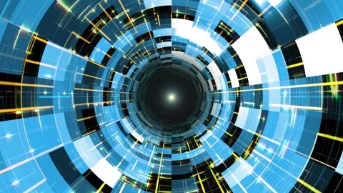 A Fantastic Tunnel Stock Footage 325604283