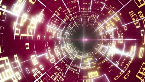 A Fantastic Tunnel Stock Footage 325605360