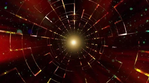 A Fantastic Tunnel Stock Footage 325605488