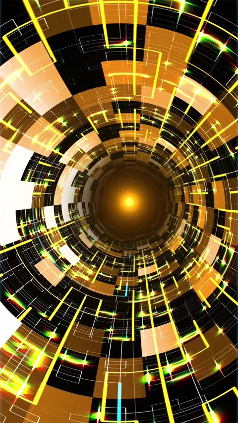 A Fantastic Tunnel Stock Footage 325605565