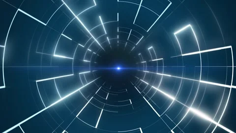 A Fantastic Tunnel Stock Footage 325605736