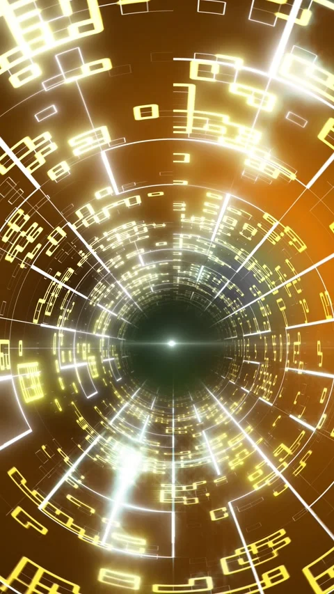 A Fantastic Tunnel Stock Footage 325605789