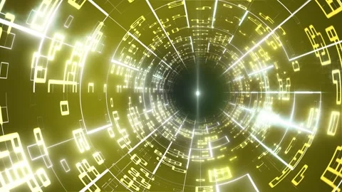 A Fantastic Tunnel Stock Footage 325605840