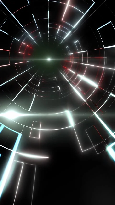 A Fantastic Tunnel Stock Footage 325605869