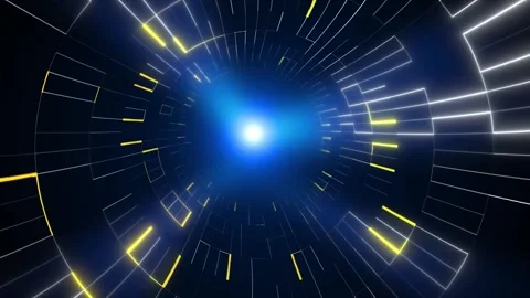 A Fantastic Tunnel Stock Footage 325605952