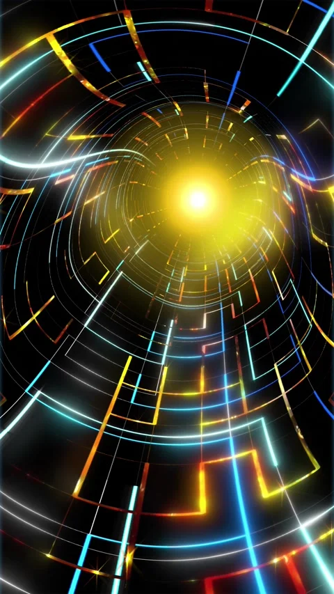 A Fantastic Tunnel Stock Footage 325606005