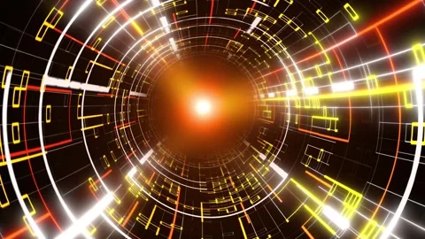 A Fantastic Tunnel Stock Footage 325606107