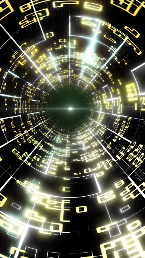 A Fantastic Tunnel Stock Footage 325606314