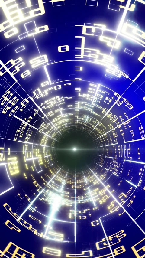 A Fantastic Tunnel Stock Footage 325606322