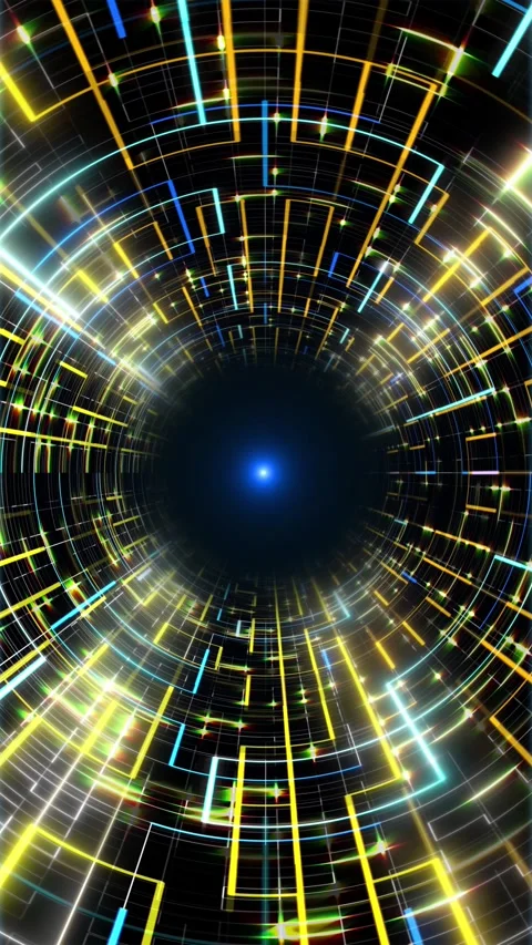 A Fantastic Tunnel Stock Footage 325606816