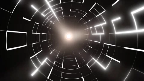A Fantastic Tunnel Stock Footage 325607017