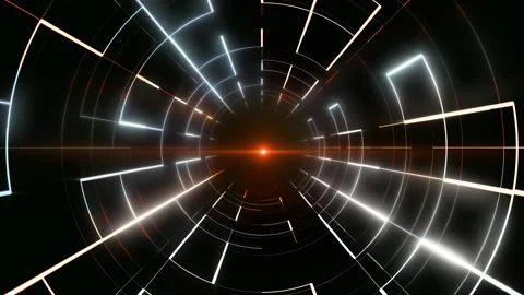 A Fantastic Tunnel Stock Footage 325607217