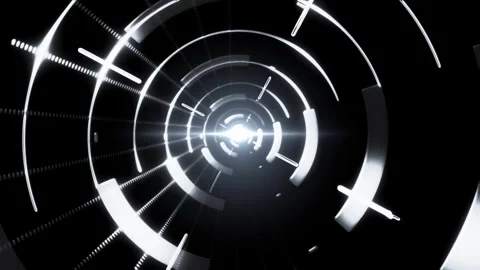 A Fantastic Tunnel Stock Footage 325609938