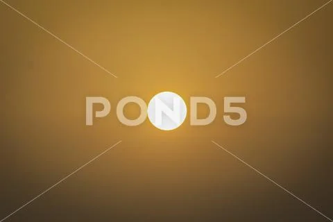 Fantastic yellow red sky and sun. apocalyptic sky. background. Abstract orang Stock Photos