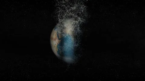 Fantasy 3D. The birth of the planet. Stock Footage 59794222