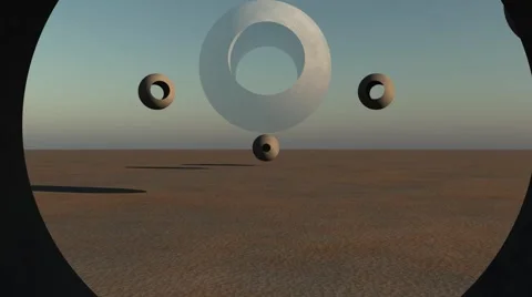 Fantasy 3D Magical orbs Stock Footage 59794187