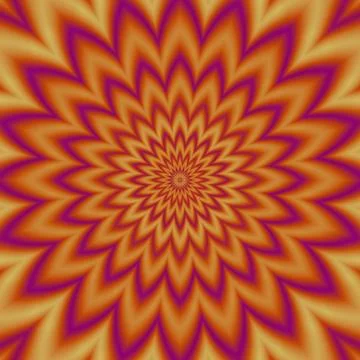 Fantasy abstract flower background Stock Illustration