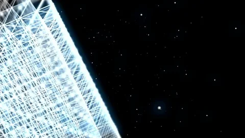 Fantasy abstract technology and engineering background Vidéo 70454083