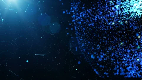 Fantasy Abstract Technology And Engineering Motion Background Stock Footage 99155933