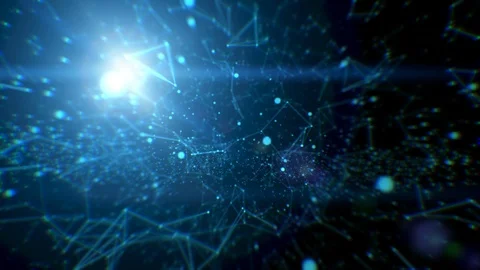Fantasy Abstract Technology And Engineering Motion Background Stock Footage 99156400