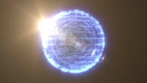 Fantasy Abstract Technology And Engineering Motion Background Stock Footage 99157384