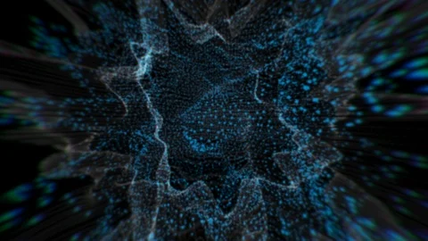 Fantasy Abstract Technology And Engineering Motion Background Stock Footage 99159736