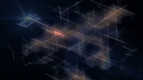 Fantasy Abstract Technology And Engineering Motion Background Stock Footage 99162454