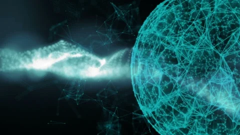 Fantasy Abstract Technology And Engineering Motion Background Stock Footage 99163877